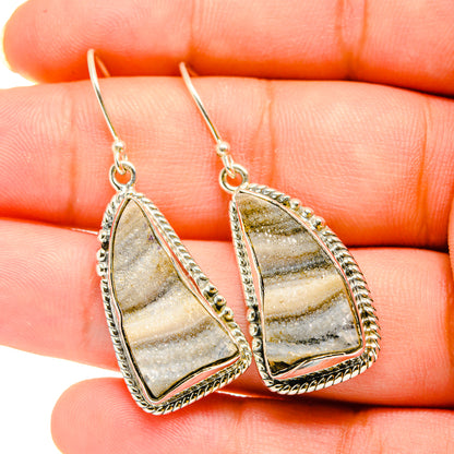 Desert Druzy Earrings handcrafted by Ana Silver Co - EARR420276