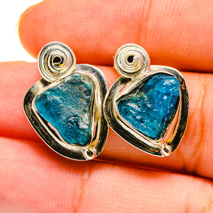 Apatite Earrings handcrafted by Ana Silver Co - EARR420288
