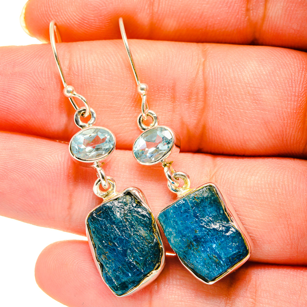 Apatite Earrings handcrafted by Ana Silver Co - EARR420292