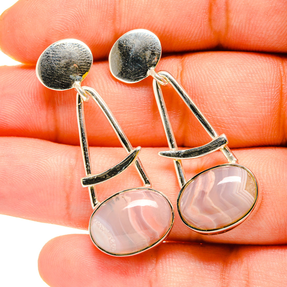 Ocean Jasper Earrings handcrafted by Ana Silver Co - EARR420298