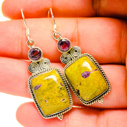 Atlantisite Earrings handcrafted by Ana Silver Co - EARR420317
