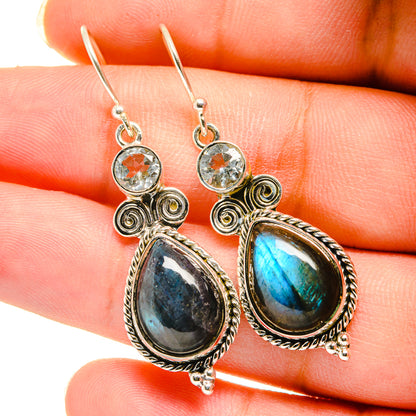 Malachite Earrings handcrafted by Ana Silver Co - EARR420404