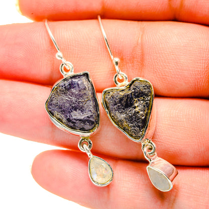 Tanzanite Earrings handcrafted by Ana Silver Co - EARR420538