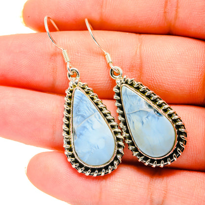Owyhee Opal Earrings handcrafted by Ana Silver Co - EARR420543