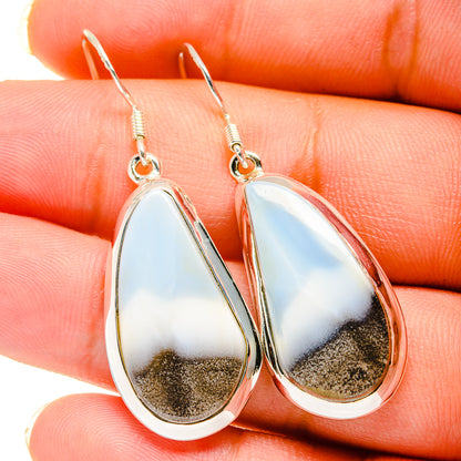 Owyhee Opal Earrings handcrafted by Ana Silver Co - EARR420595
