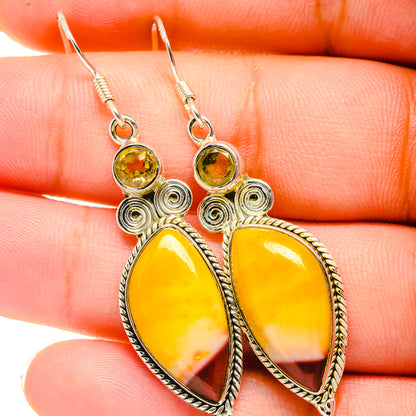 Mookaite Earrings handcrafted by Ana Silver Co - EARR420602