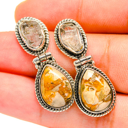 Brecciated Mookaite Earrings handcrafted by Ana Silver Co - EARR420626