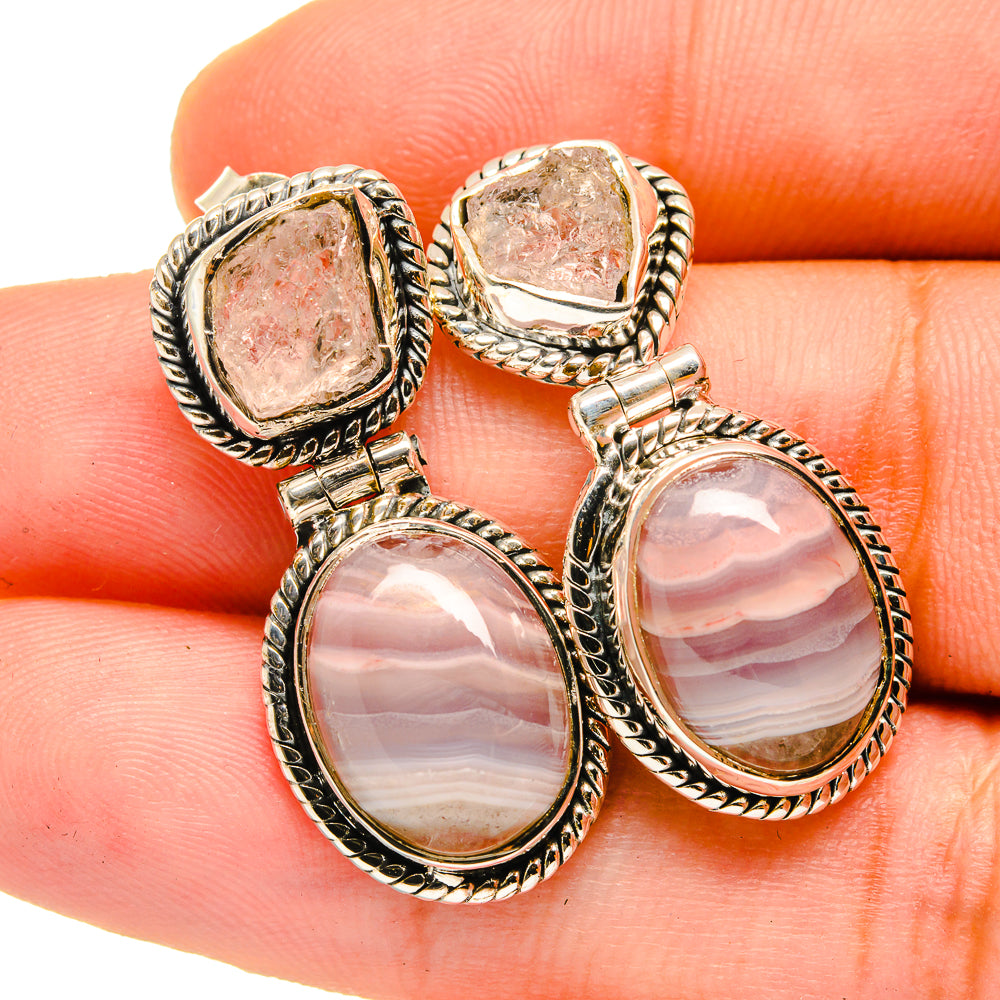 Ocean Jasper Earrings handcrafted by Ana Silver Co - EARR420687