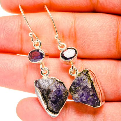 Tanzanite Earrings handcrafted by Ana Silver Co - EARR420731