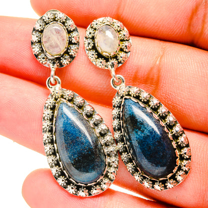Chrysocolla Earrings handcrafted by Ana Silver Co - EARR420735