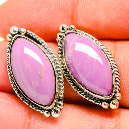 Phosphosiderite Earrings handcrafted by Ana Silver Co - EARR420762