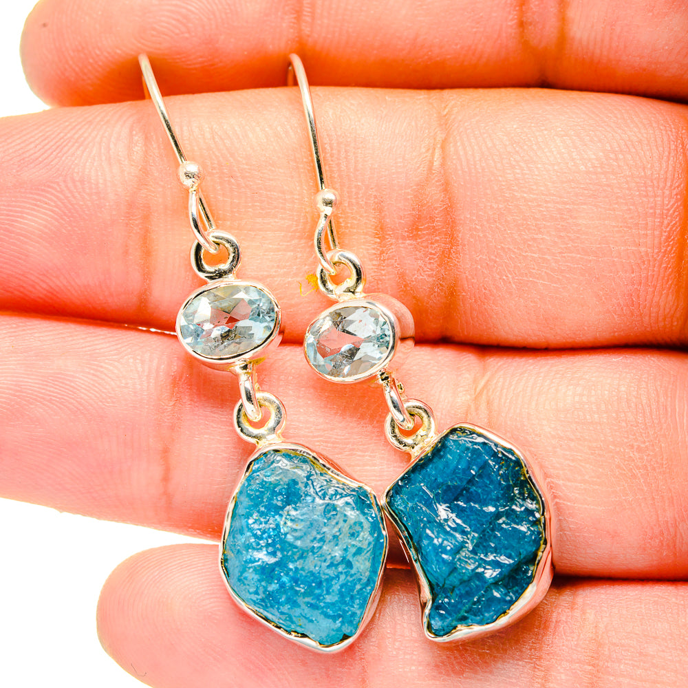 Apatite Earrings handcrafted by Ana Silver Co - EARR420784