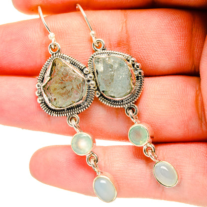 Aquamarine Earrings handcrafted by Ana Silver Co - EARR420791