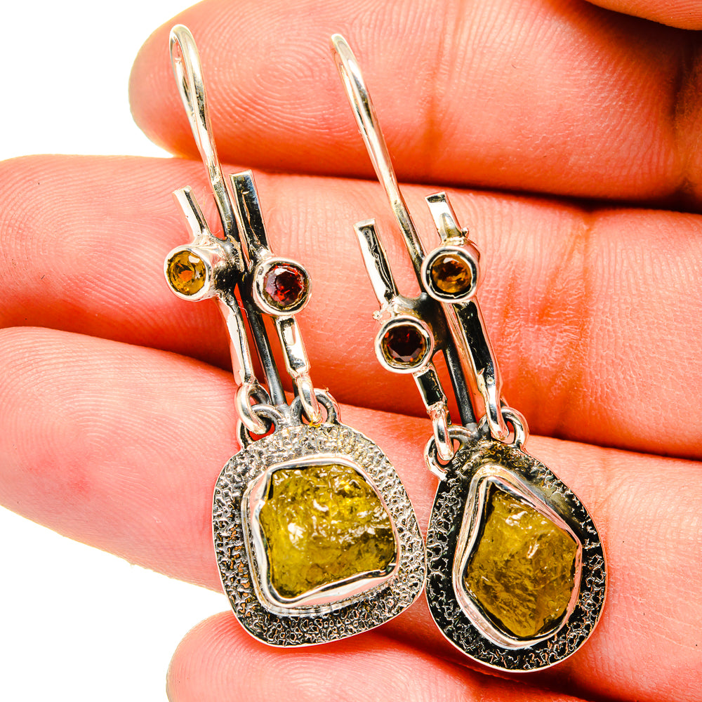 Citrine Earrings handcrafted by Ana Silver Co - EARR420796