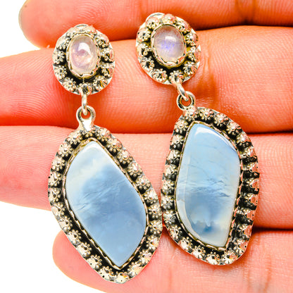 Owyhee Opal Earrings handcrafted by Ana Silver Co - EARR420820