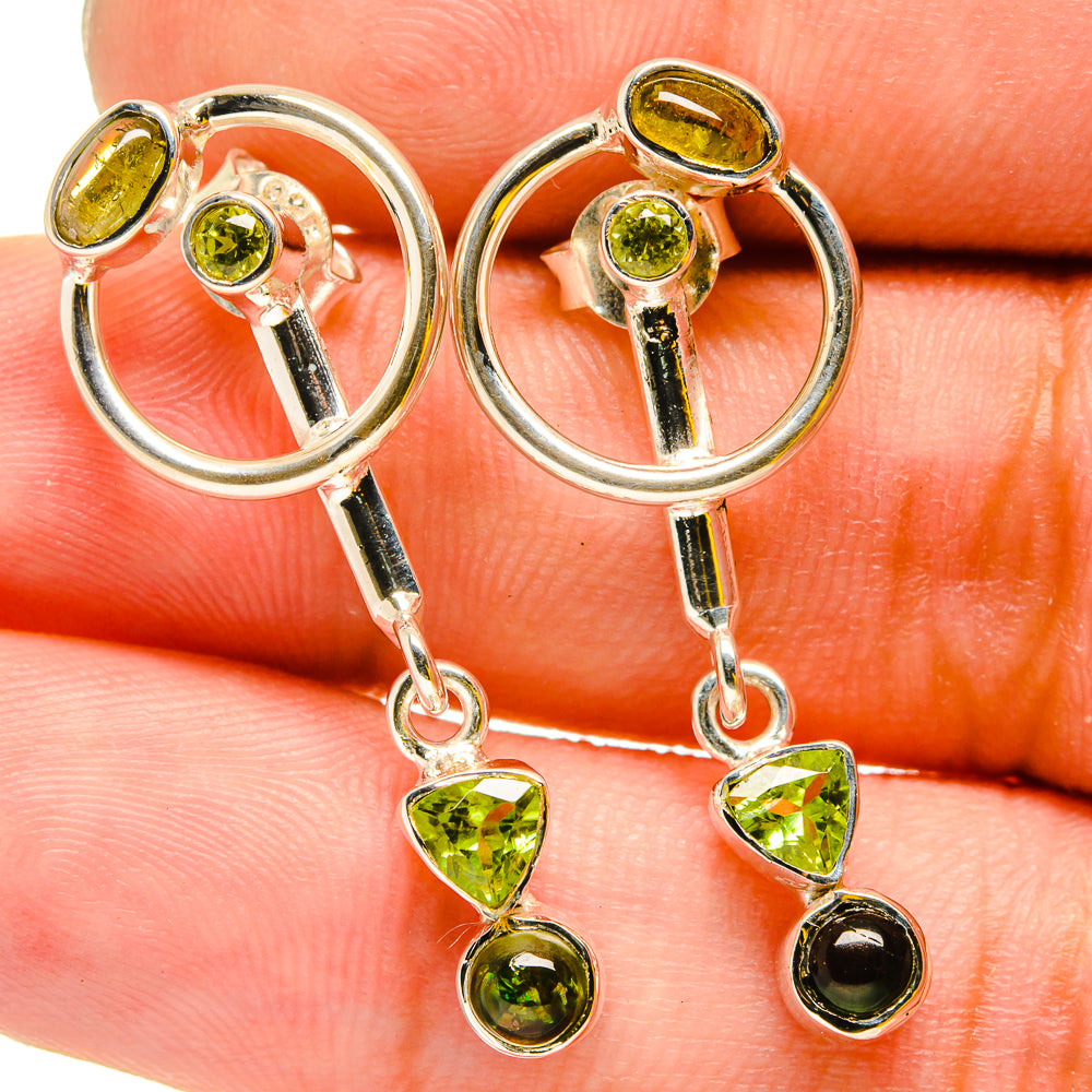Peridot Earrings handcrafted by Ana Silver Co - EARR420832