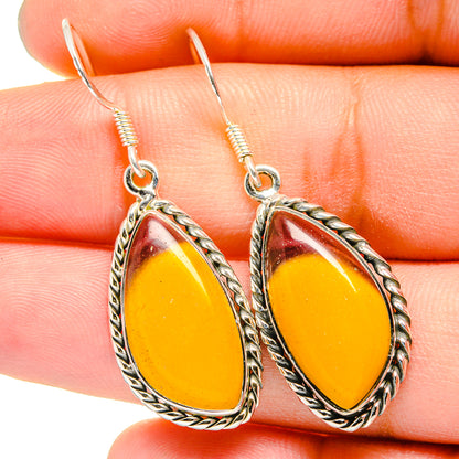 Mookaite Earrings handcrafted by Ana Silver Co - EARR420899