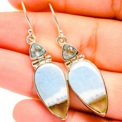 Owyhee Opal Earrings handcrafted by Ana Silver Co - EARR420901