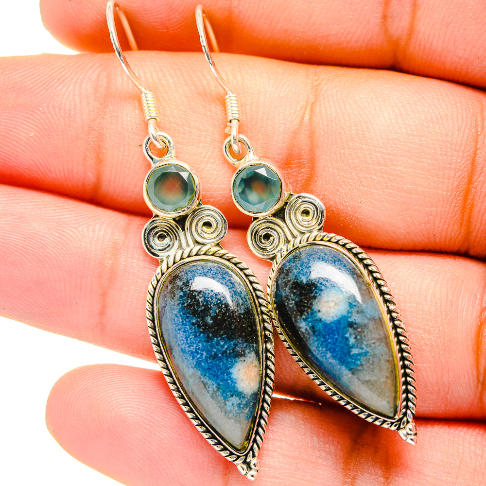 Apatite Earrings handcrafted by Ana Silver Co - EARR420909