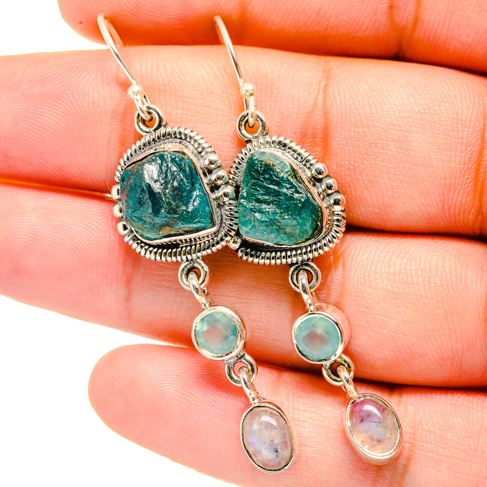 Apatite Earrings handcrafted by Ana Silver Co - EARR420946