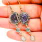 Tanzanite Earrings handcrafted by Ana Silver Co - EARR420948