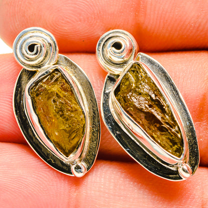 Citrine Earrings handcrafted by Ana Silver Co - EARR420950