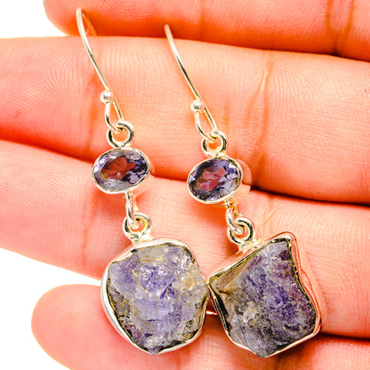 Tanzanite Earrings handcrafted by Ana Silver Co - EARR420961