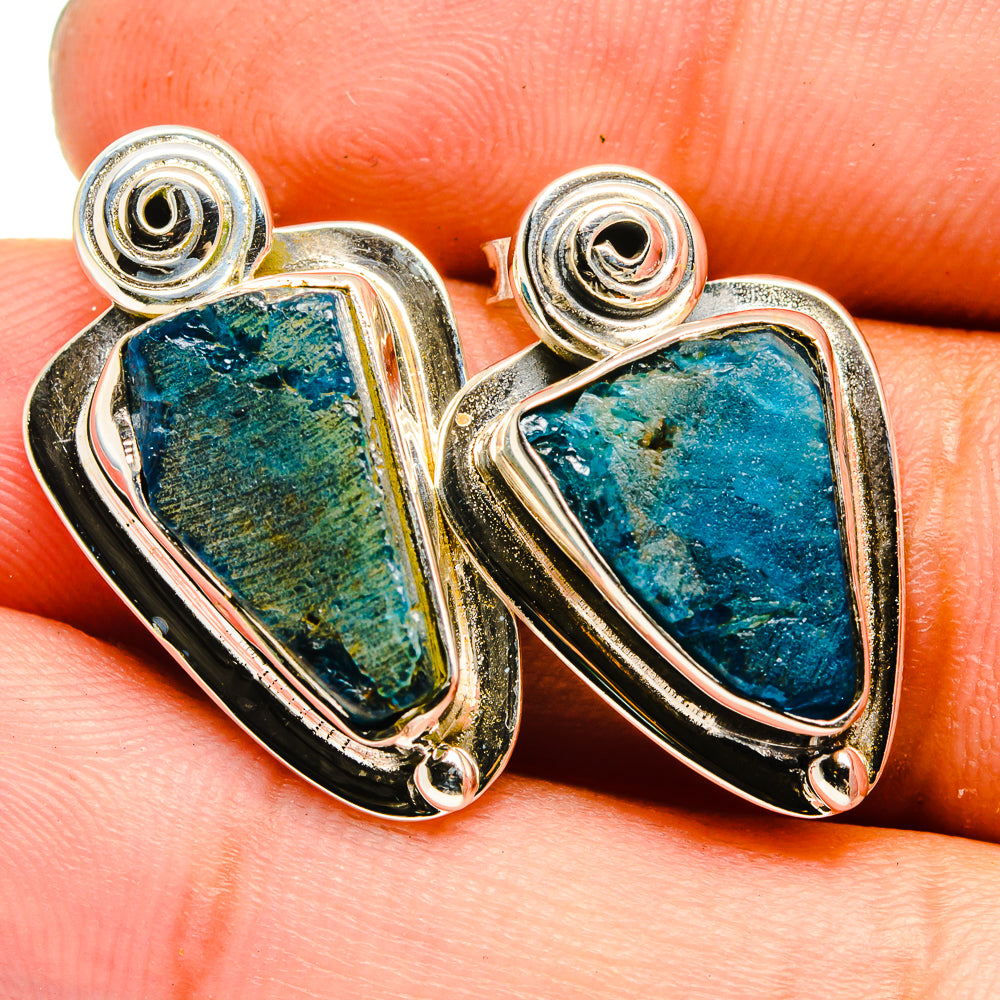 Apatite Earrings handcrafted by Ana Silver Co - EARR420982