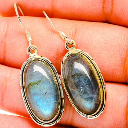 Labradorite Earrings handcrafted by Ana Silver Co - EARR421027