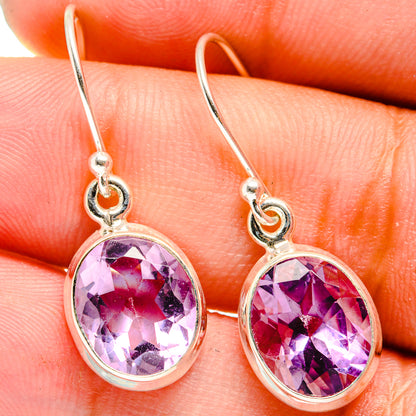 Amethyst Earrings handcrafted by Ana Silver Co - EARR421034