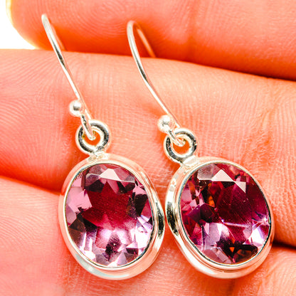 Amethyst Earrings handcrafted by Ana Silver Co - EARR421152