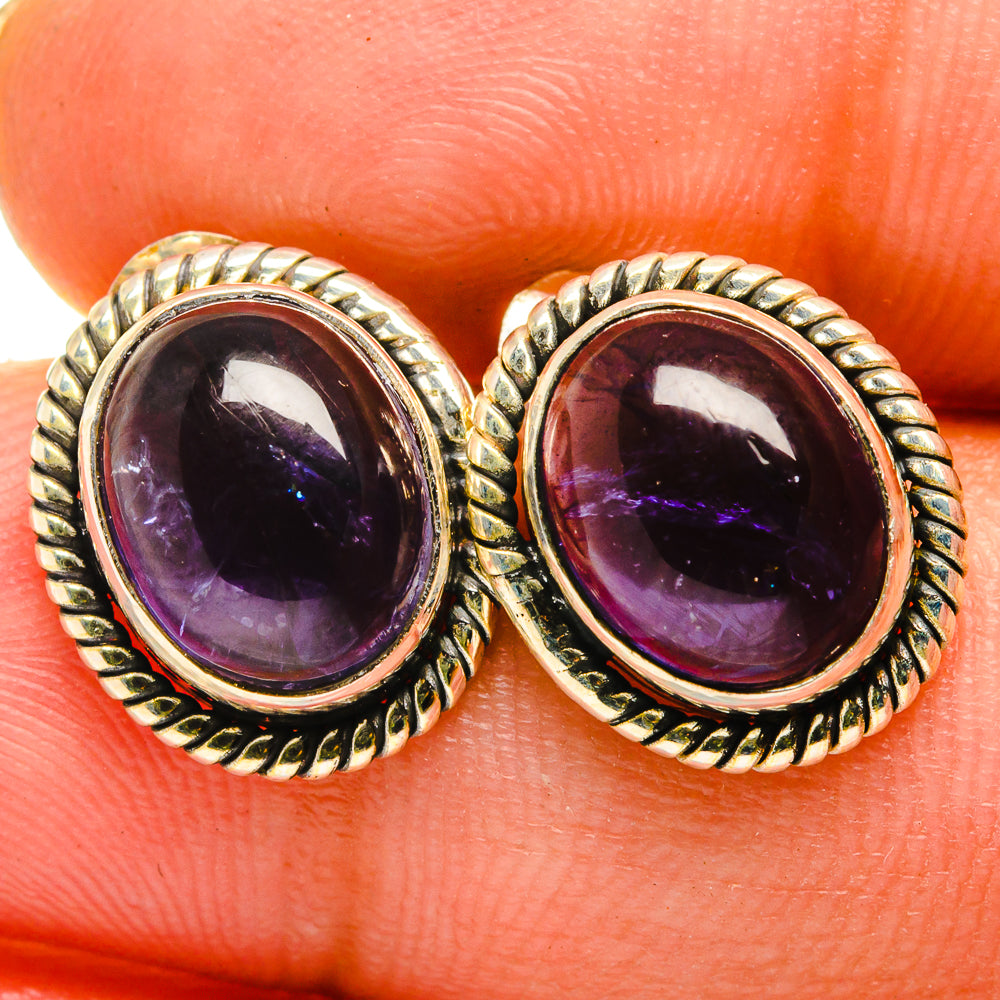 Tanzanite Earrings handcrafted by Ana Silver Co - EARR421199