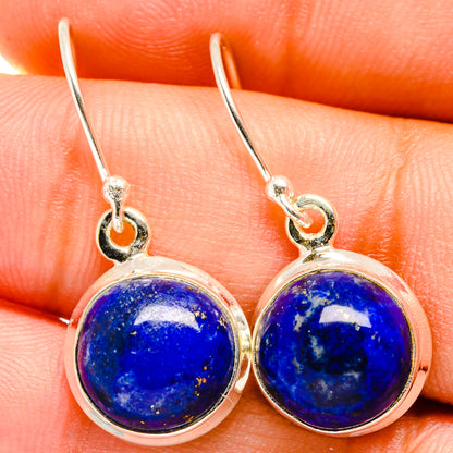 Lapis Lazuli Earrings handcrafted by Ana Silver Co - EARR421212