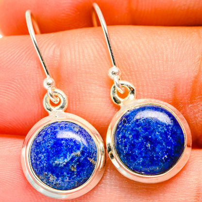 Lapis Lazuli Earrings handcrafted by Ana Silver Co - EARR421218
