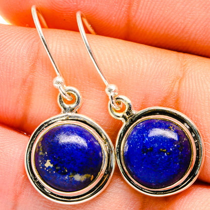 Lapis Lazuli Earrings handcrafted by Ana Silver Co - EARR421224