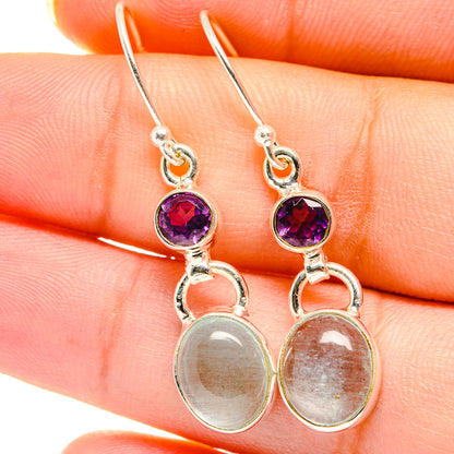 Aquamarine Earrings handcrafted by Ana Silver Co - EARR421225