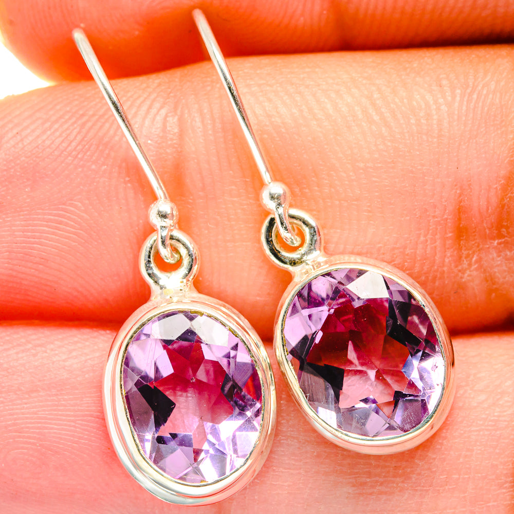 Amethyst Earrings handcrafted by Ana Silver Co - EARR421227