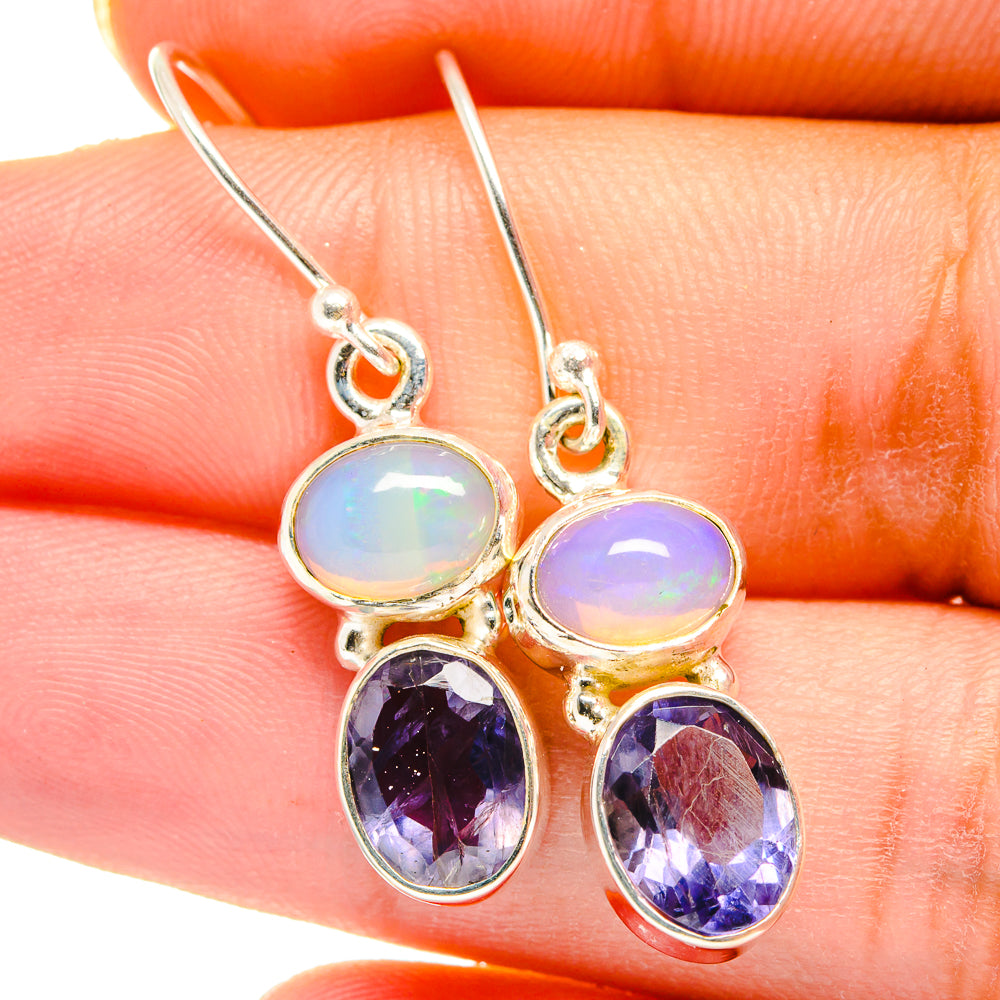 Tanzanite Earrings handcrafted by Ana Silver Co - EARR421228