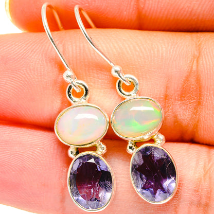 Tanzanite Earrings handcrafted by Ana Silver Co - EARR421234