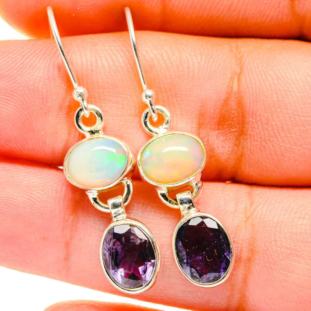 Tanzanite Earrings handcrafted by Ana Silver Co - EARR421251