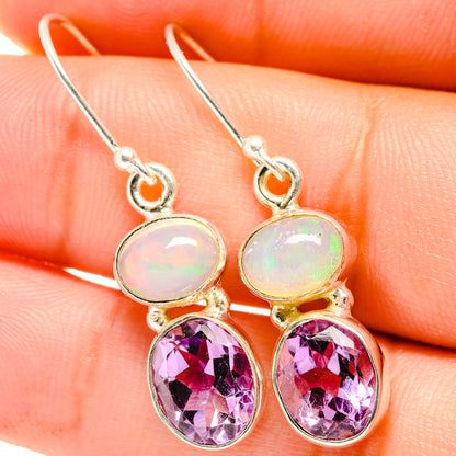 Amethyst Earrings handcrafted by Ana Silver Co - EARR421266