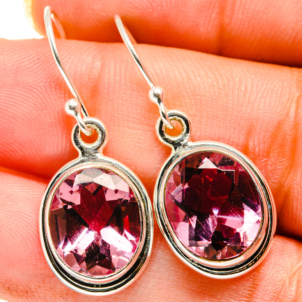 Color Change Alexandrite Earrings handcrafted by Ana Silver Co - EARR421280