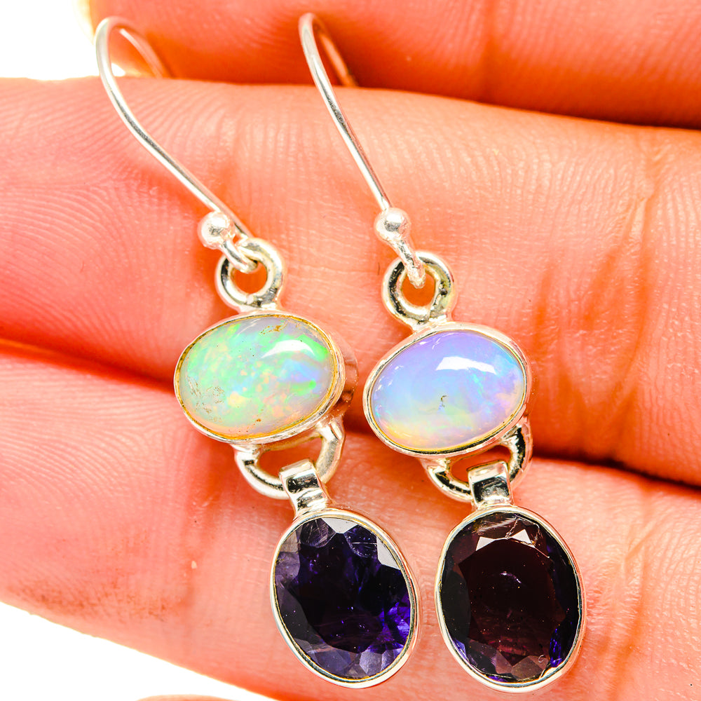 Tanzanite Earrings handcrafted by Ana Silver Co - EARR421293