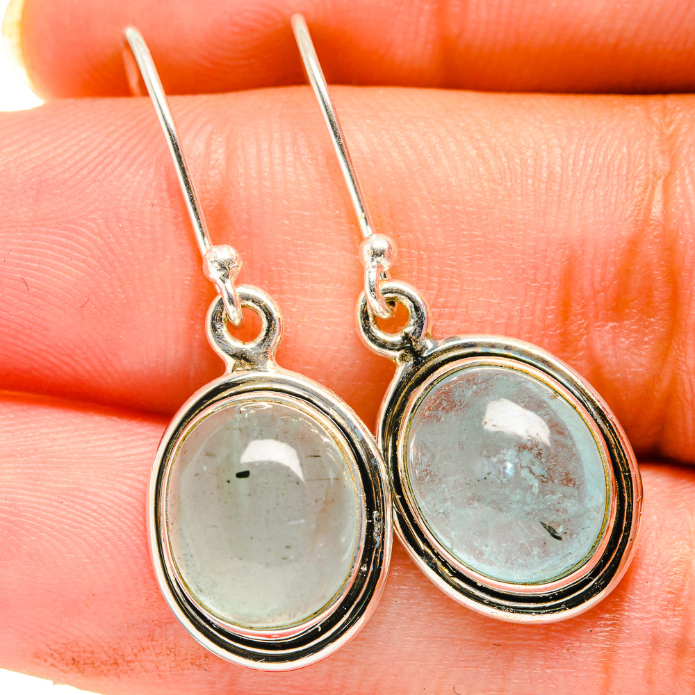Aquamarine Earrings handcrafted by Ana Silver Co - EARR421295
