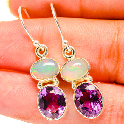 Amethyst Earrings handcrafted by Ana Silver Co - EARR421304