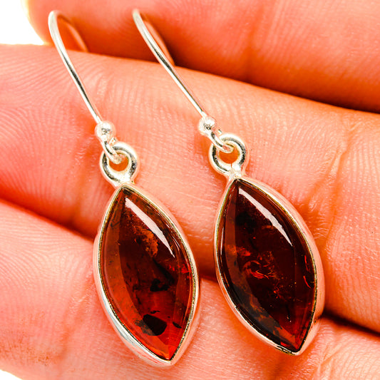 Baltic Amber Earrings handcrafted by Ana Silver Co - EARR421307