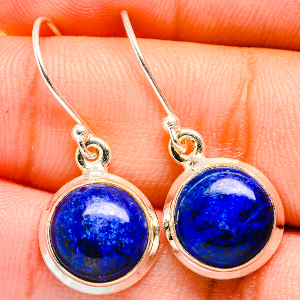 Lapis Lazuli Earrings handcrafted by Ana Silver Co - EARR421316