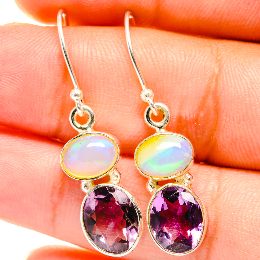 Amethyst Earrings handcrafted by Ana Silver Co - EARR421336