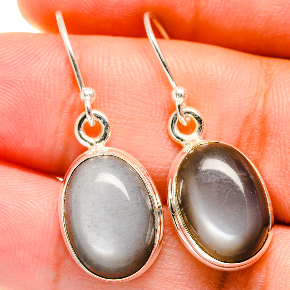 Moonstone Earrings handcrafted by Ana Silver Co - EARR421355