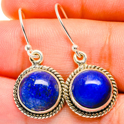 Lapis Lazuli Earrings handcrafted by Ana Silver Co - EARR421359